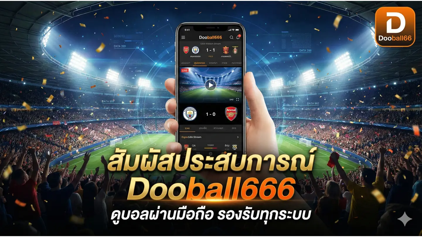 ดูบอลผ่านมือถือ รองรับทุกระบบ